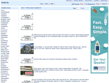 Tablet Screenshot of kochiofficespace.pathcity.in
