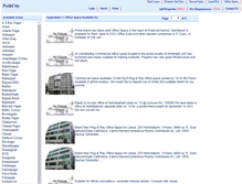 Tablet Screenshot of hyderabadofficespace.pathcity.in